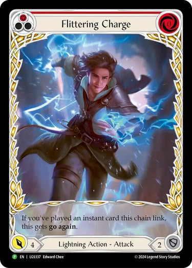 Flittering Charge (Red) (Promo)